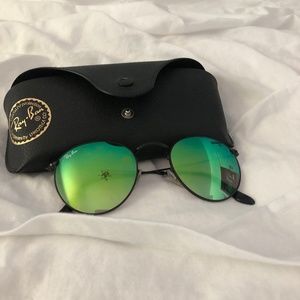 Ray Bans Round Flash Lenses Gradient